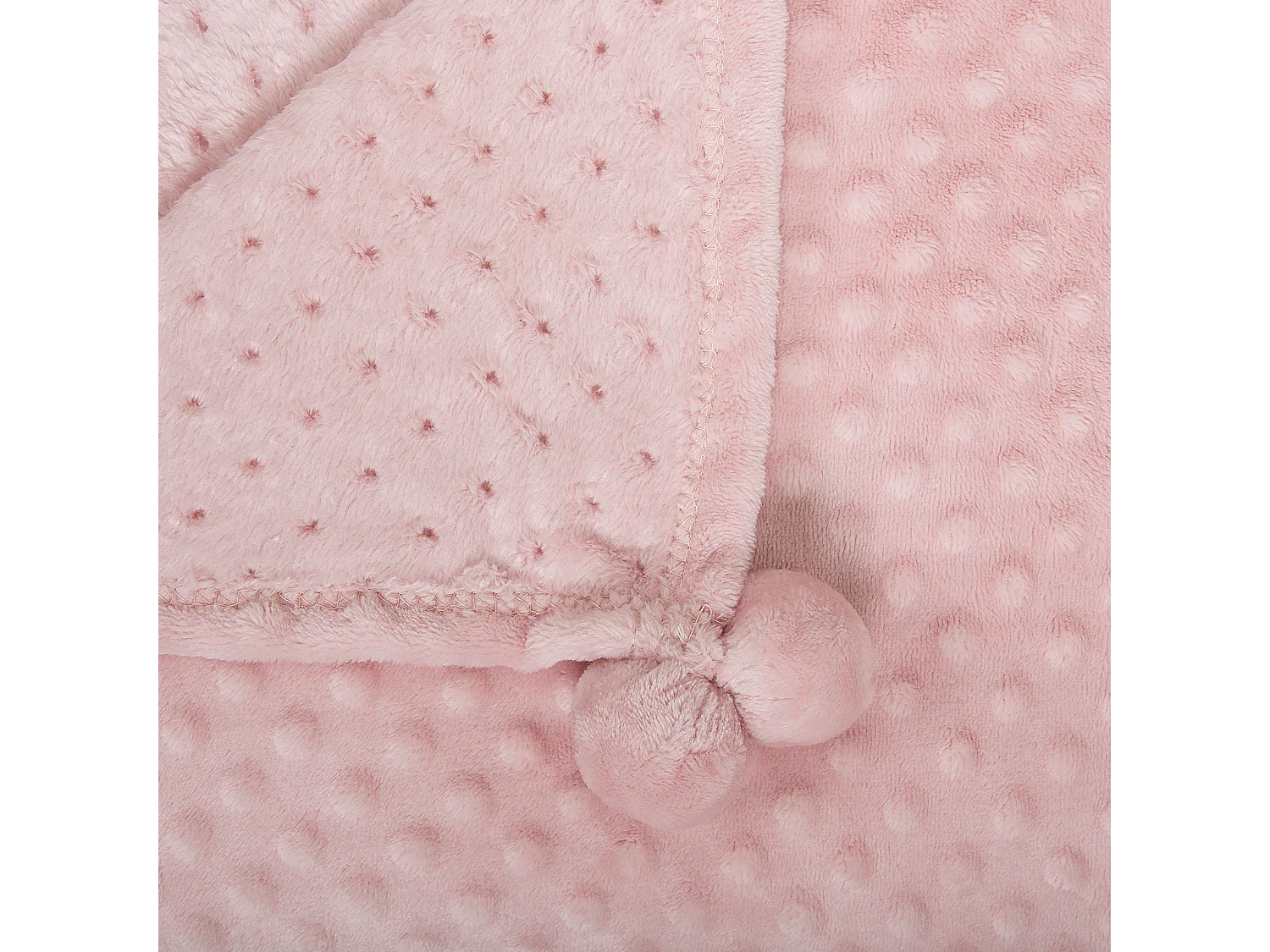 Plaid SAMUR 200 x 220 cm Roze