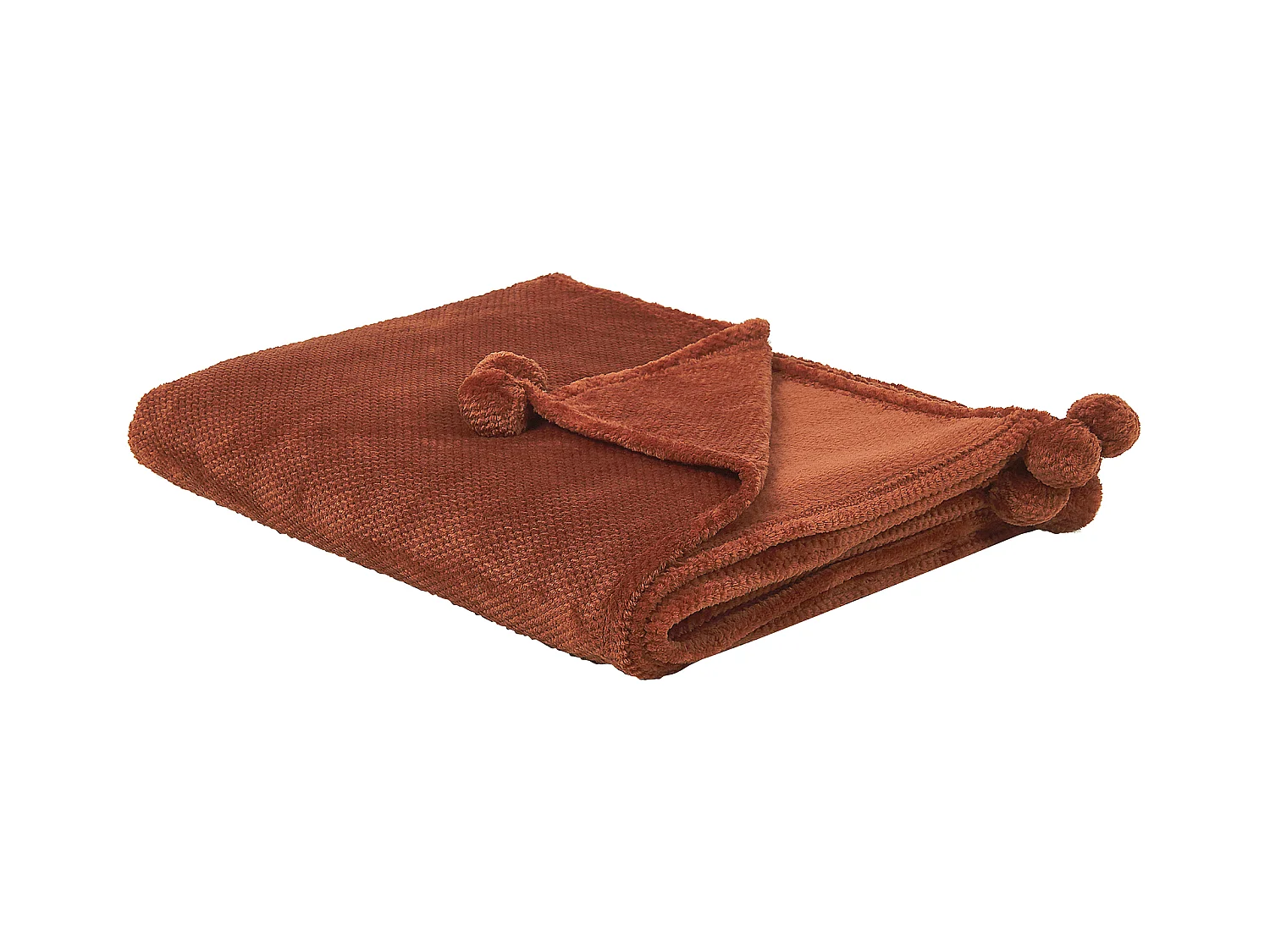 Couverture SAITLER 200 x 220 cm Marron doré