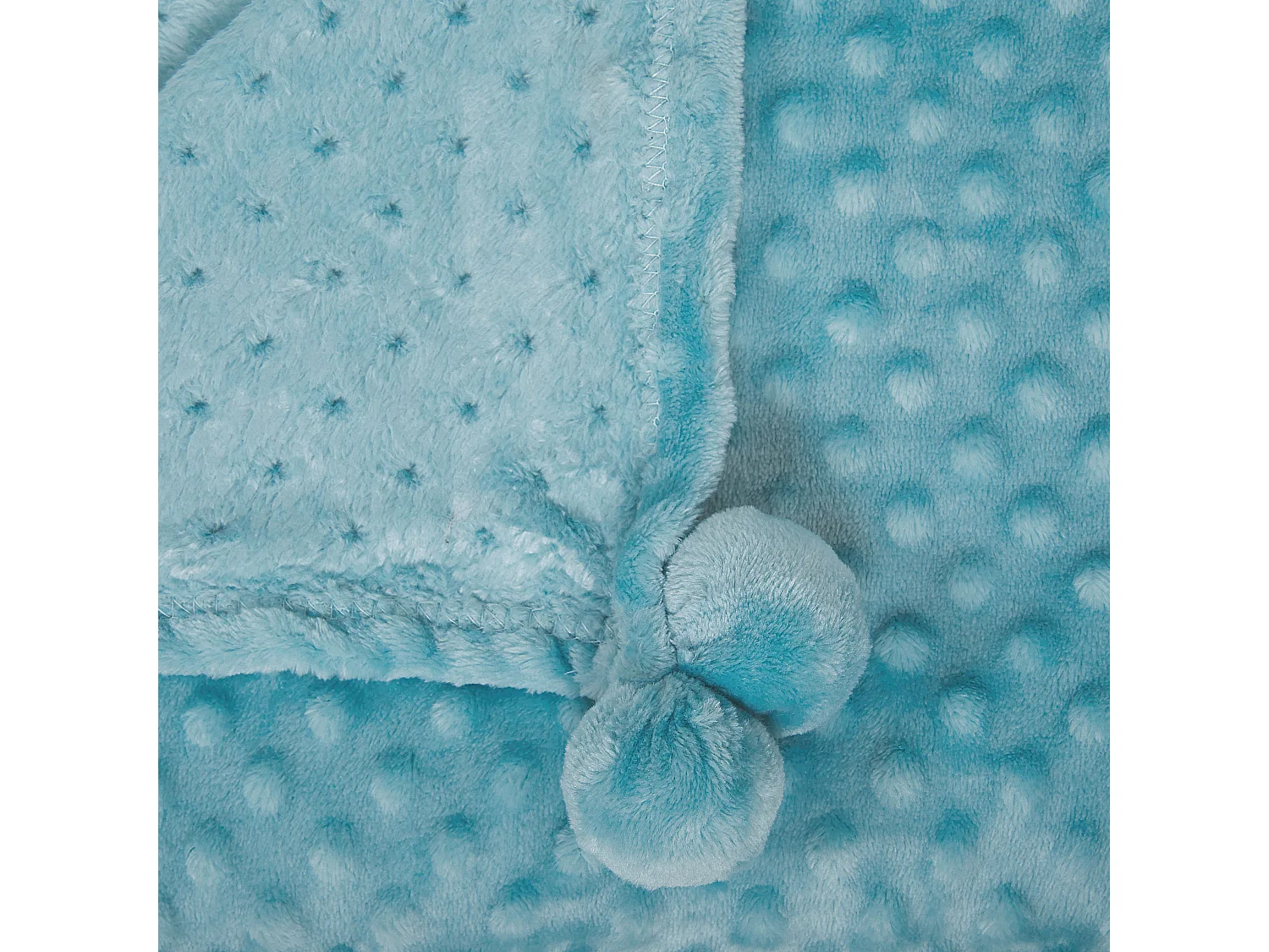 Koc SAMUR 200 x 220 cm Błękitny