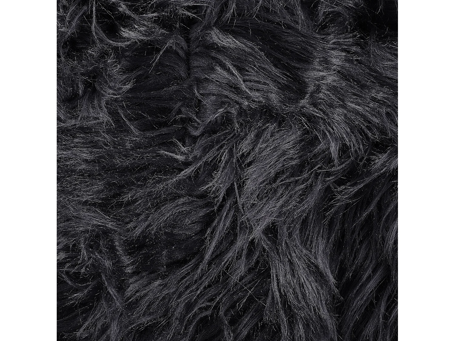 Tagesdecke DELICE Stoff 200 x 220 cm Schwarz