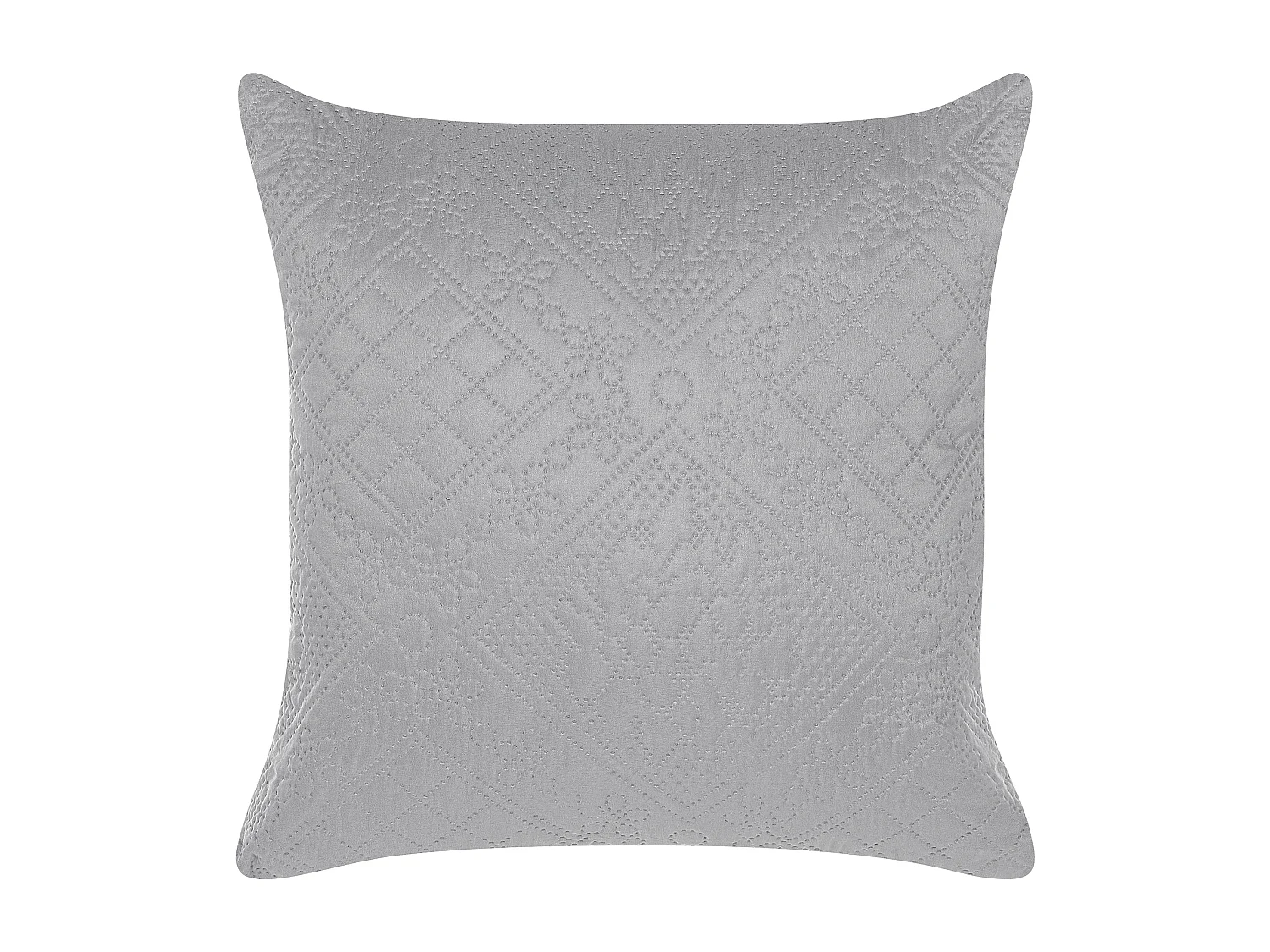 Couvre-lits avec coussins ALAMUT 200 x 220 cm Gris