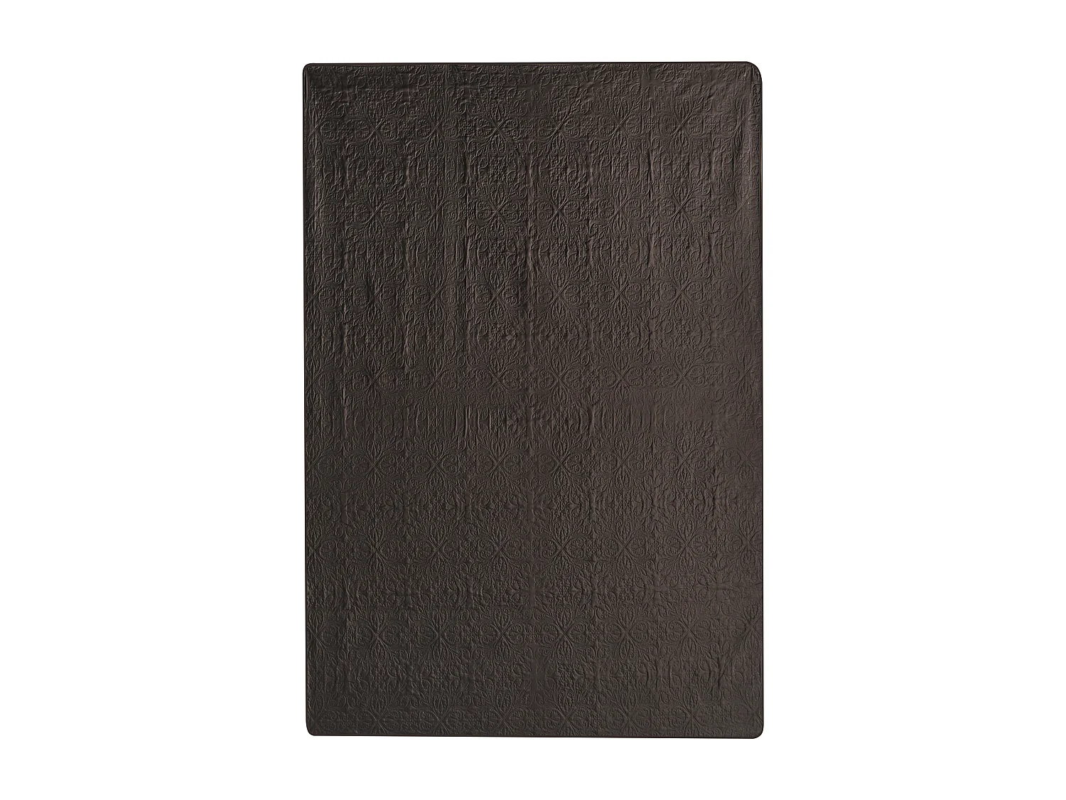 Couvre-lits RAYEN 140 x 210 cm Marron