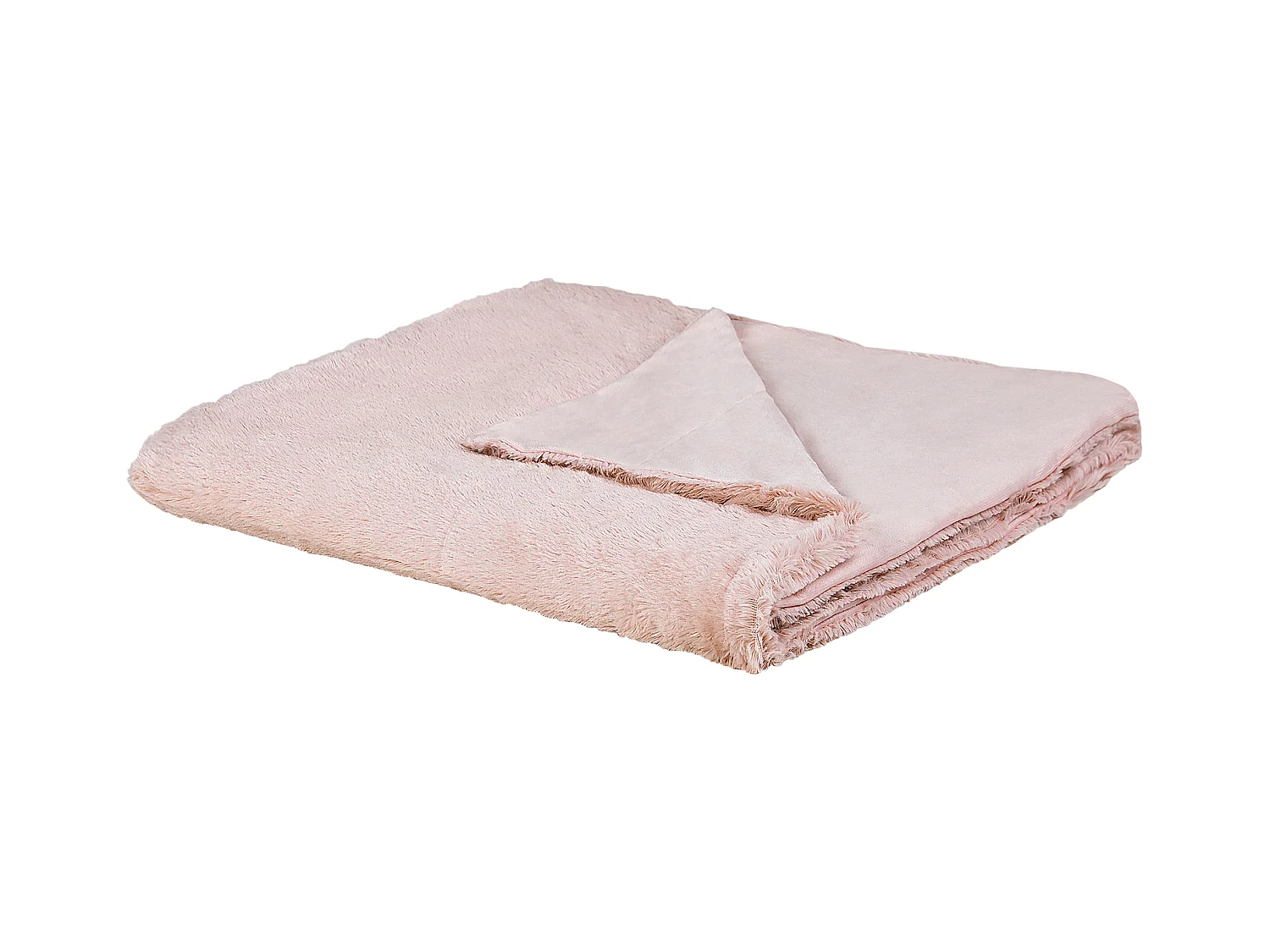 Plaid GELIK 180 x 200 cm Roze