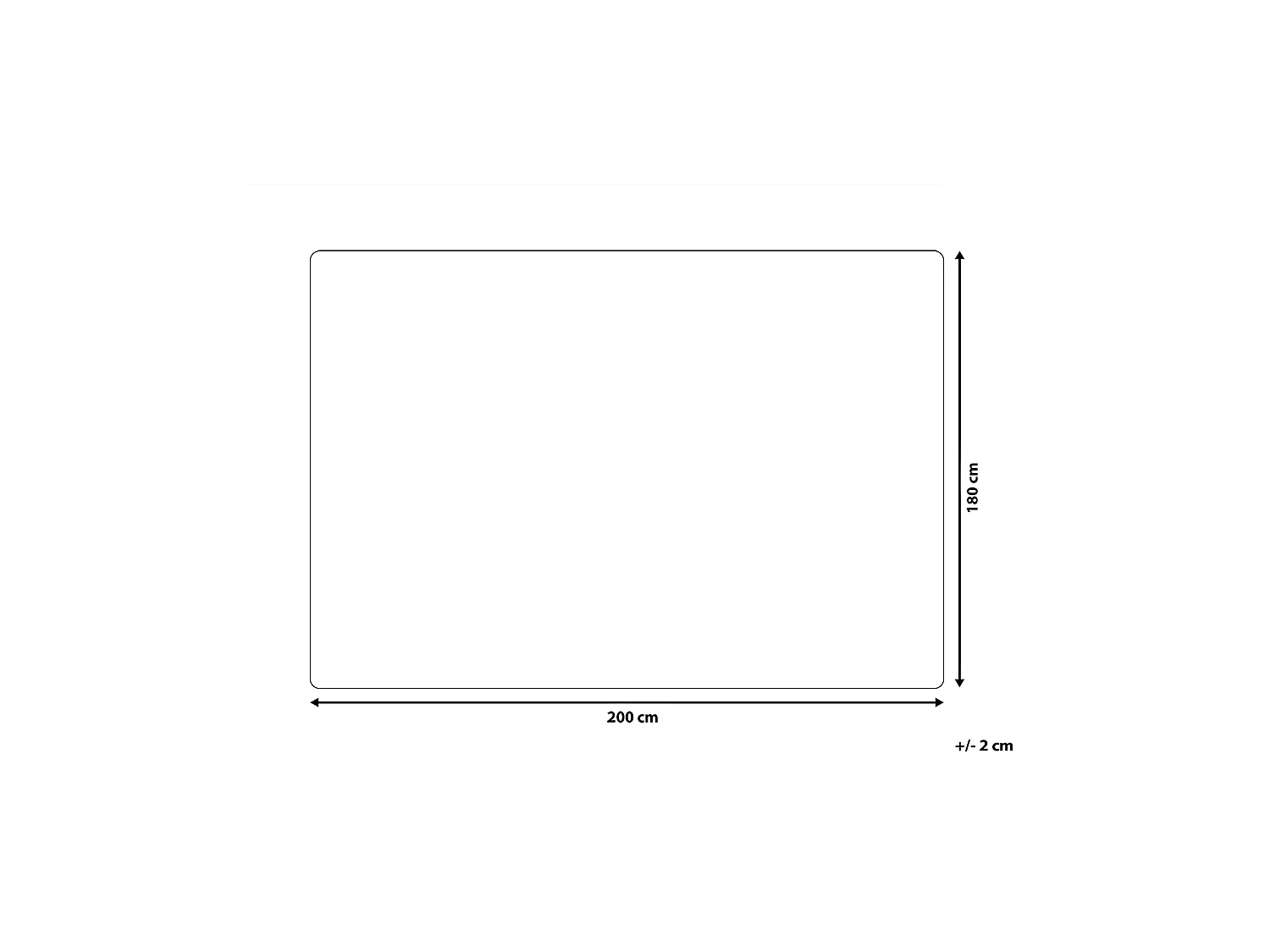 Plaid GELIK 180 x 200 cm Roze