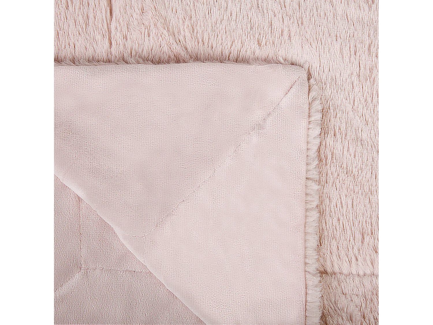 Pläd GELIK 180 x 200 cm Rosa
