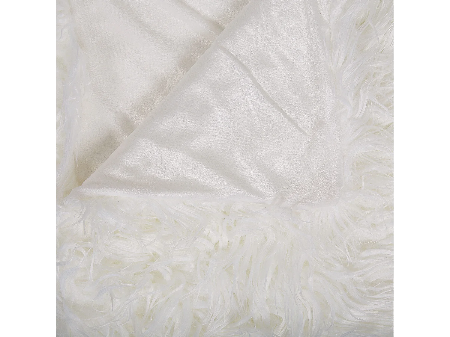 Dekorative Tagesdecke weiß 200 x 220 cm Delice