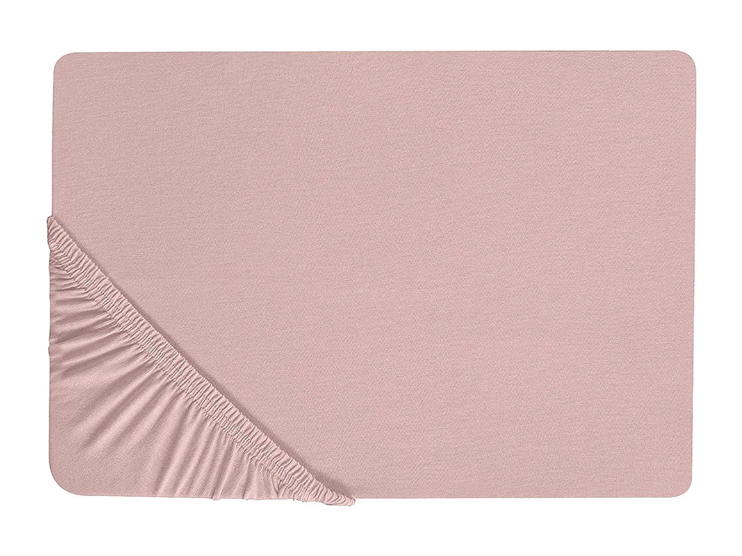 Hoeslaken HOFUF Katoen 200 x 200 cm Roze