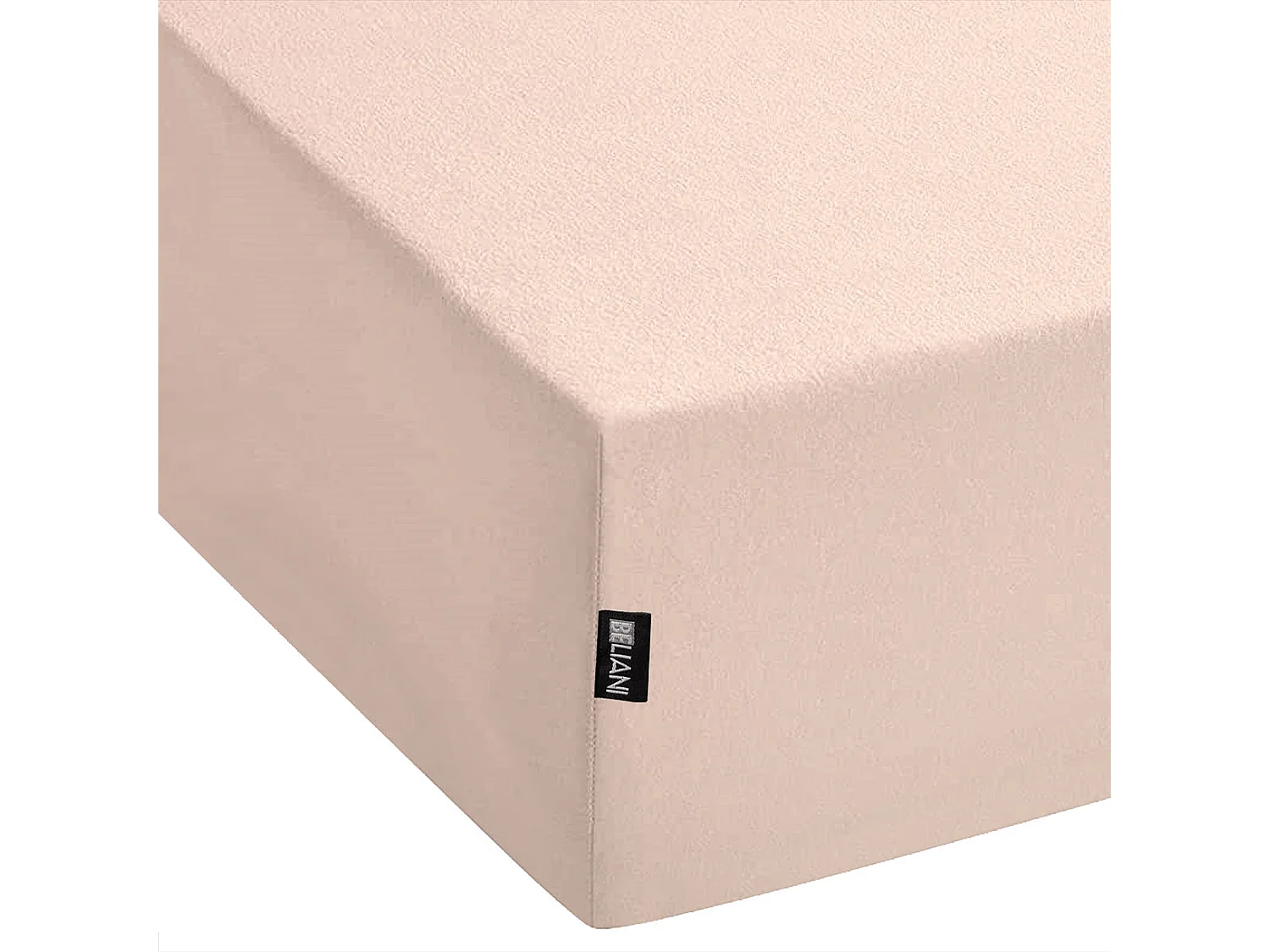 Coprimaterasso elasticizzato HOFUF Cotone 180 x 200 cm Beige