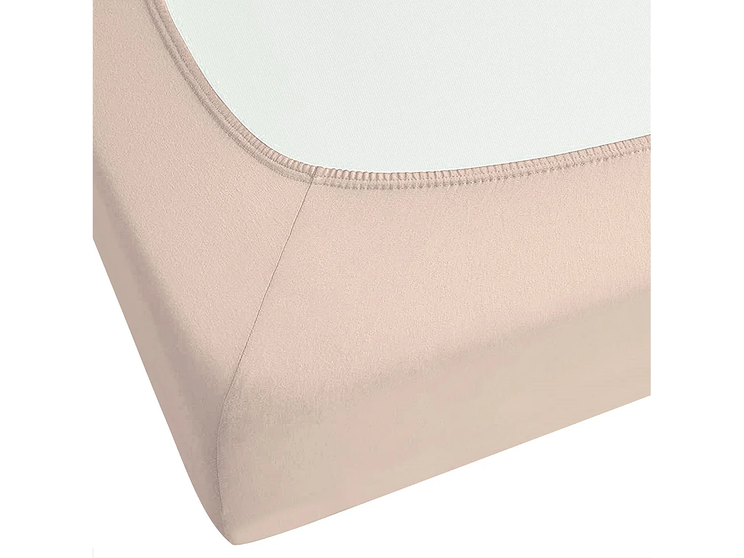 Hoeslaken HOFUF Katoen 90 x 200 cm Beige