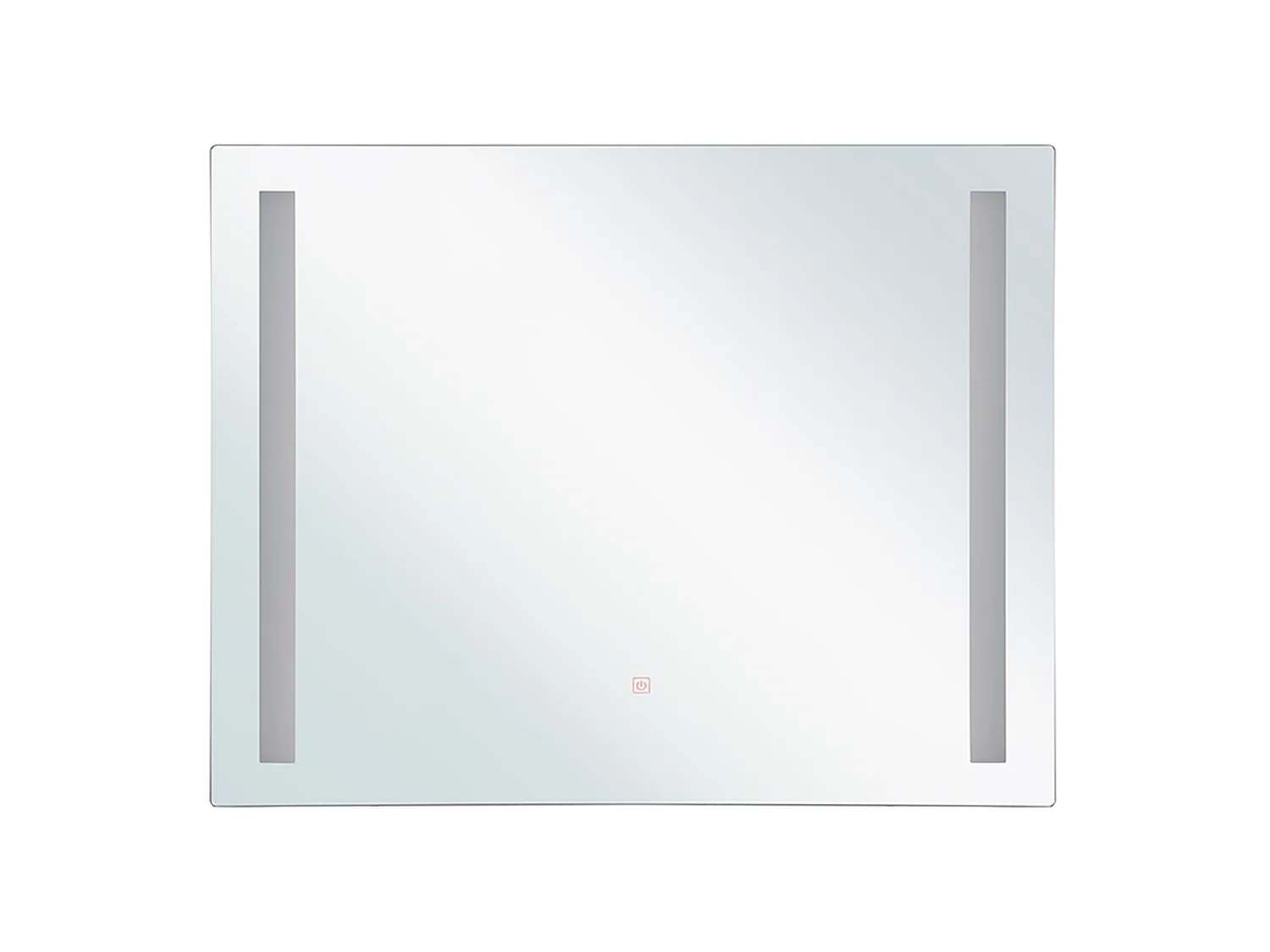 Miroir de salle de bain LED LIRAC 70 cm 60 cm Argenté