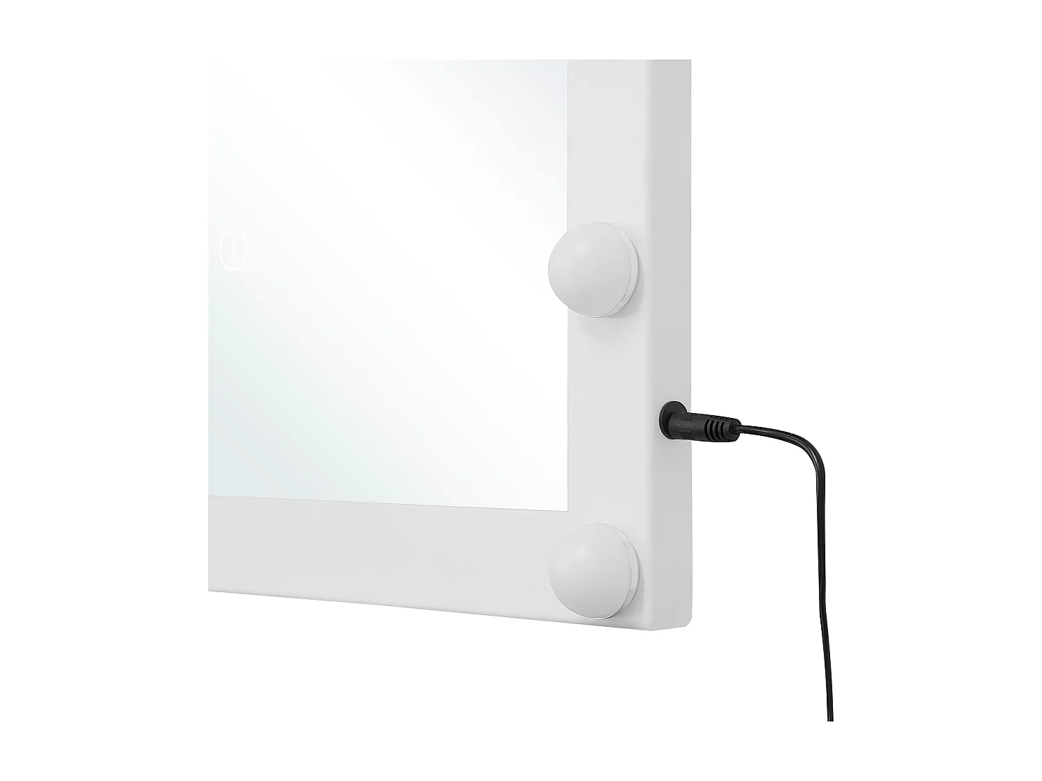 LED badkamerspiegel ODENAS 50 cm 60 cm Wit