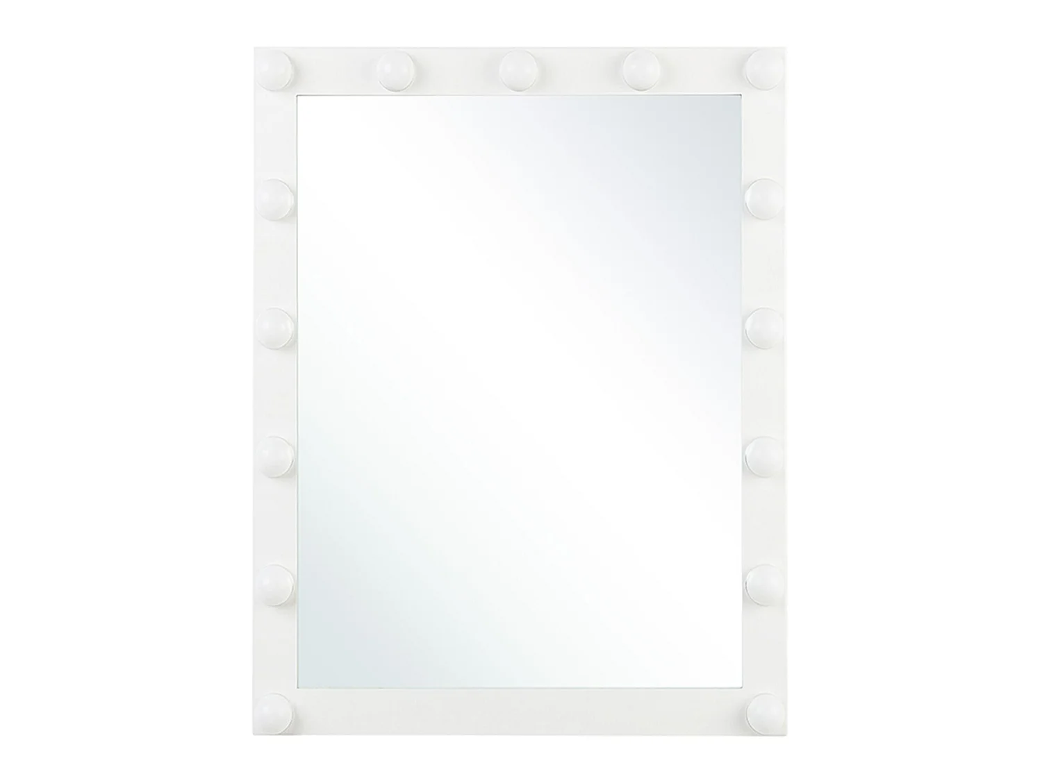Miroir de salle de bain LED ODENAS 50 cm 60 cm Blanc