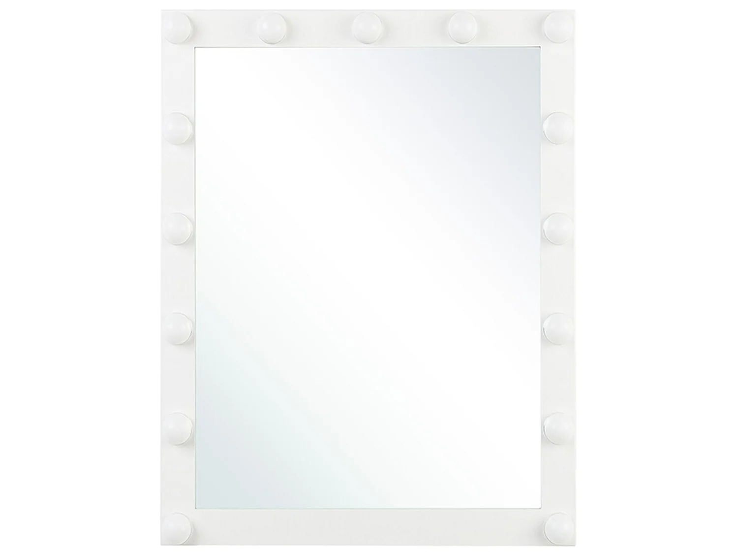 Miroir de salle de bain LED ODENAS 50 cm 60 cm Blanc