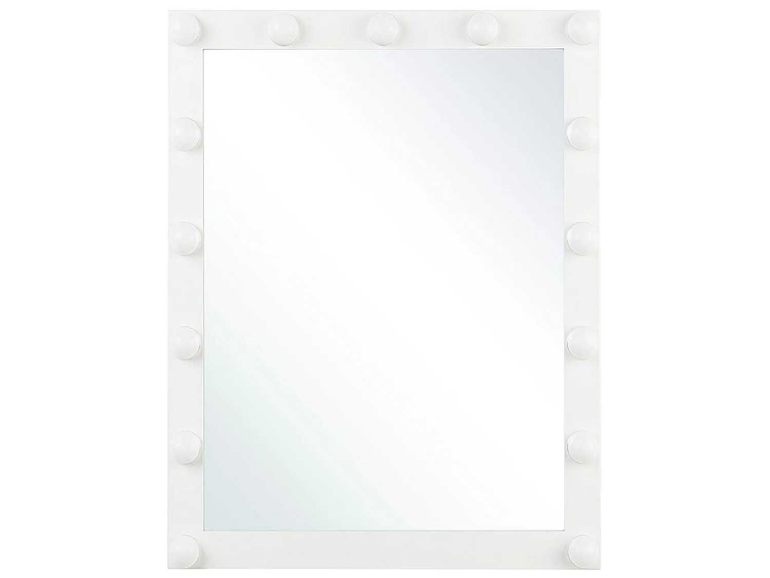 Specchio da bagno con luce LED ODENAS 50 cm 60 cm Bianco