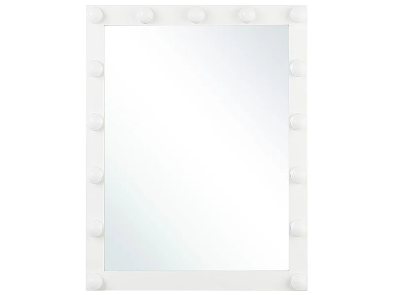 LED-Badezimmer-Spiegel ODENAS 50 cm 60 cm Weiss