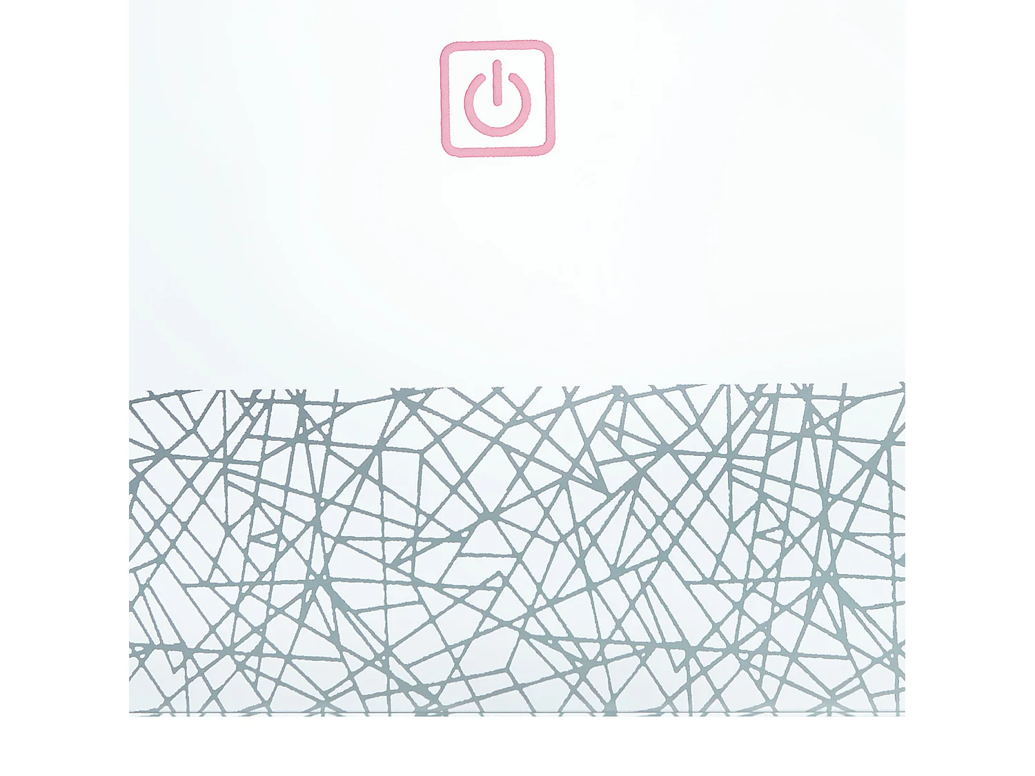 Miroir de salle de bain LED NEXON 80 cm 60 cm Argenté