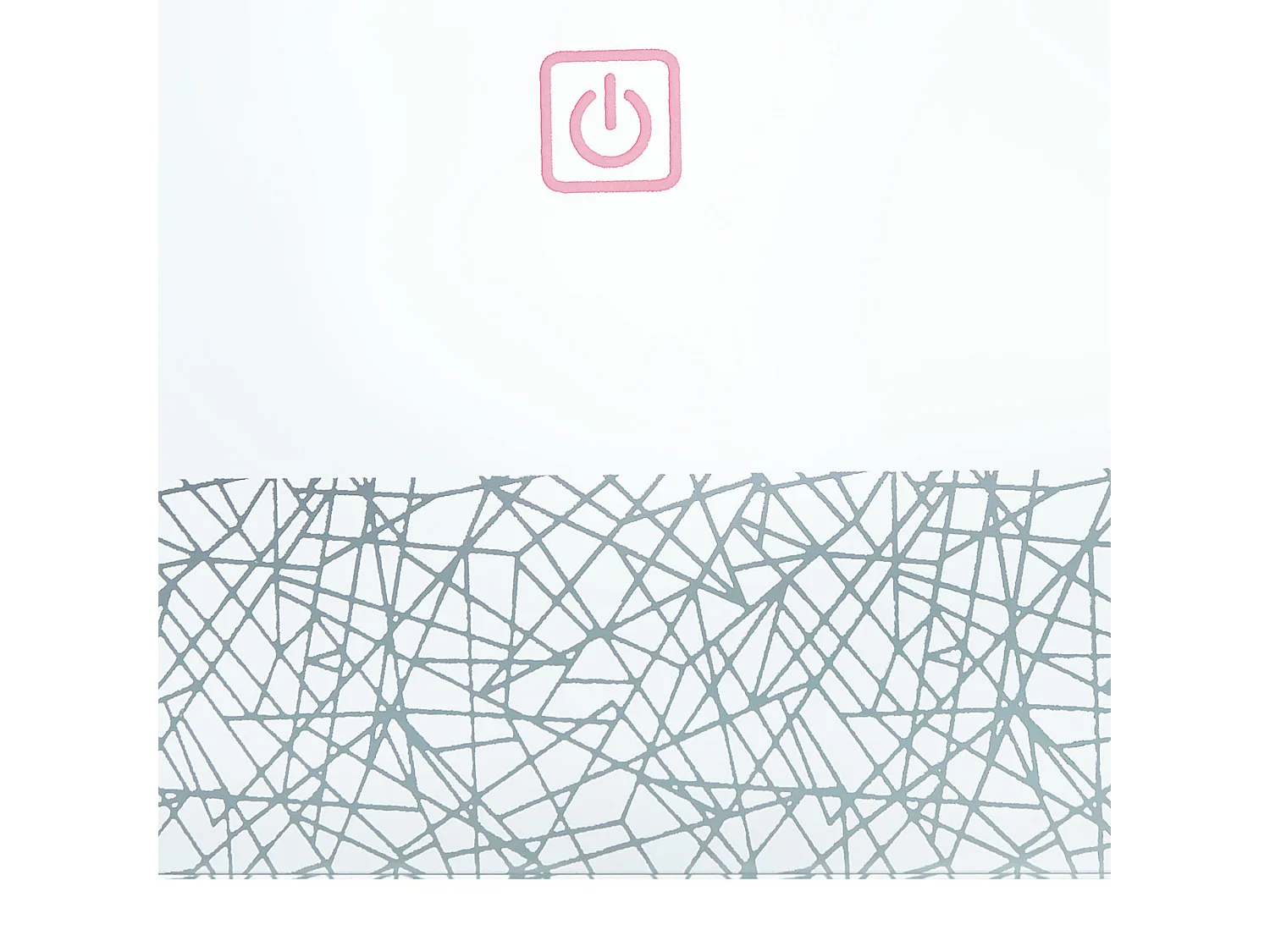 Miroir de salle de bain LED NEXON 80 cm 60 cm Argenté