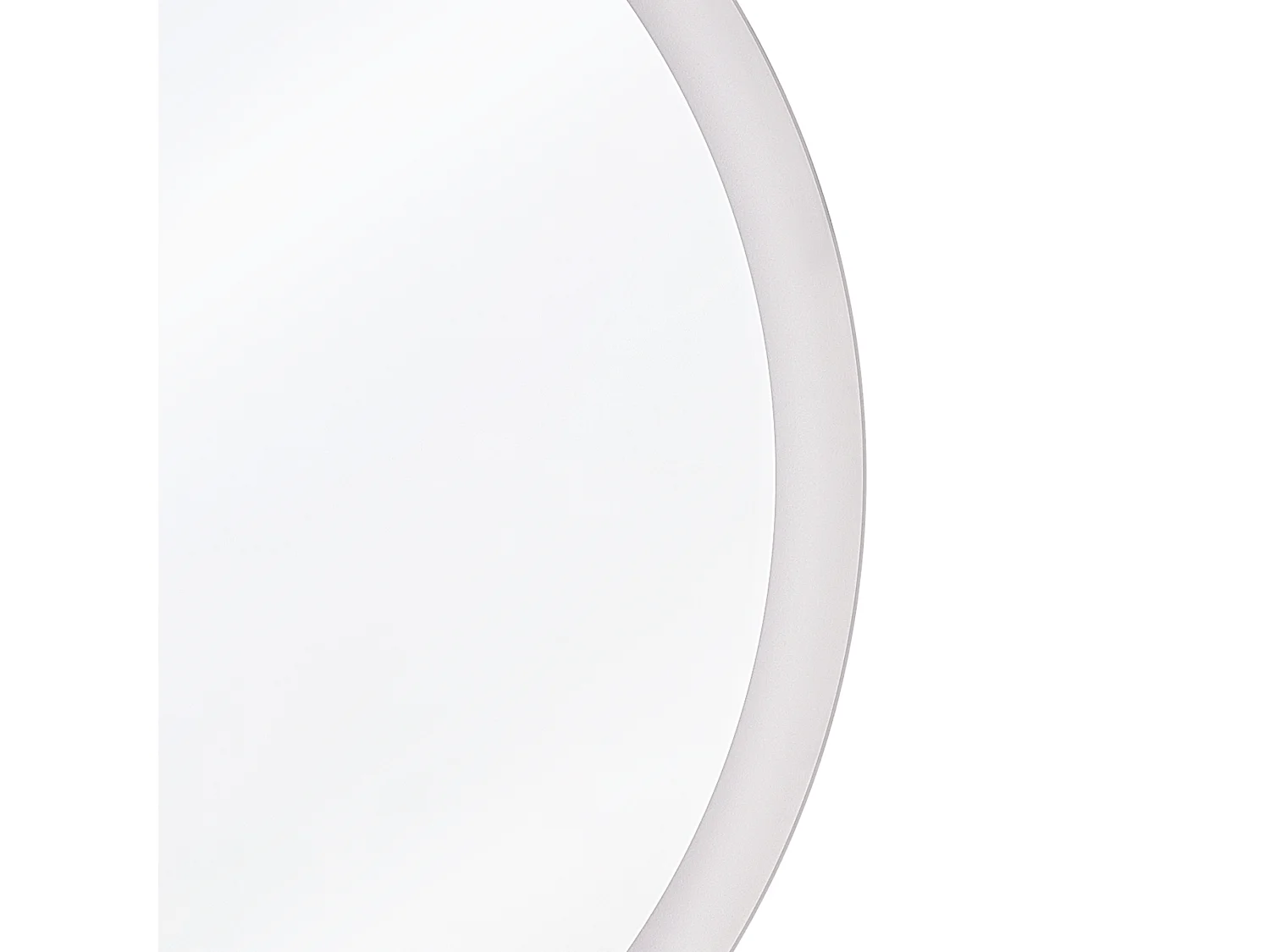 Lustro łazienkowe LED YSER 58 cm 58 cm Srebrny