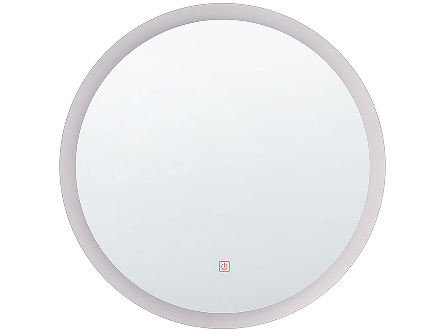 LED badkamerspiegel YSER 58 cm 58 cm Zilver