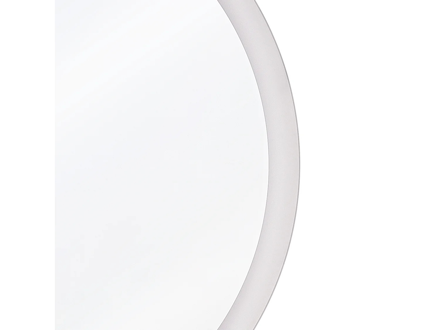 LED badkamerspiegel YSER 58 cm 58 cm Zilver