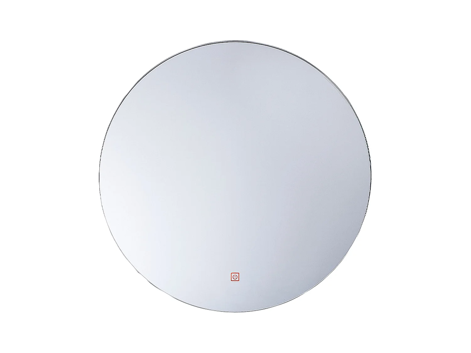 Miroir de salle de bain LED CALLAC 60 cm 60 cm Argenté