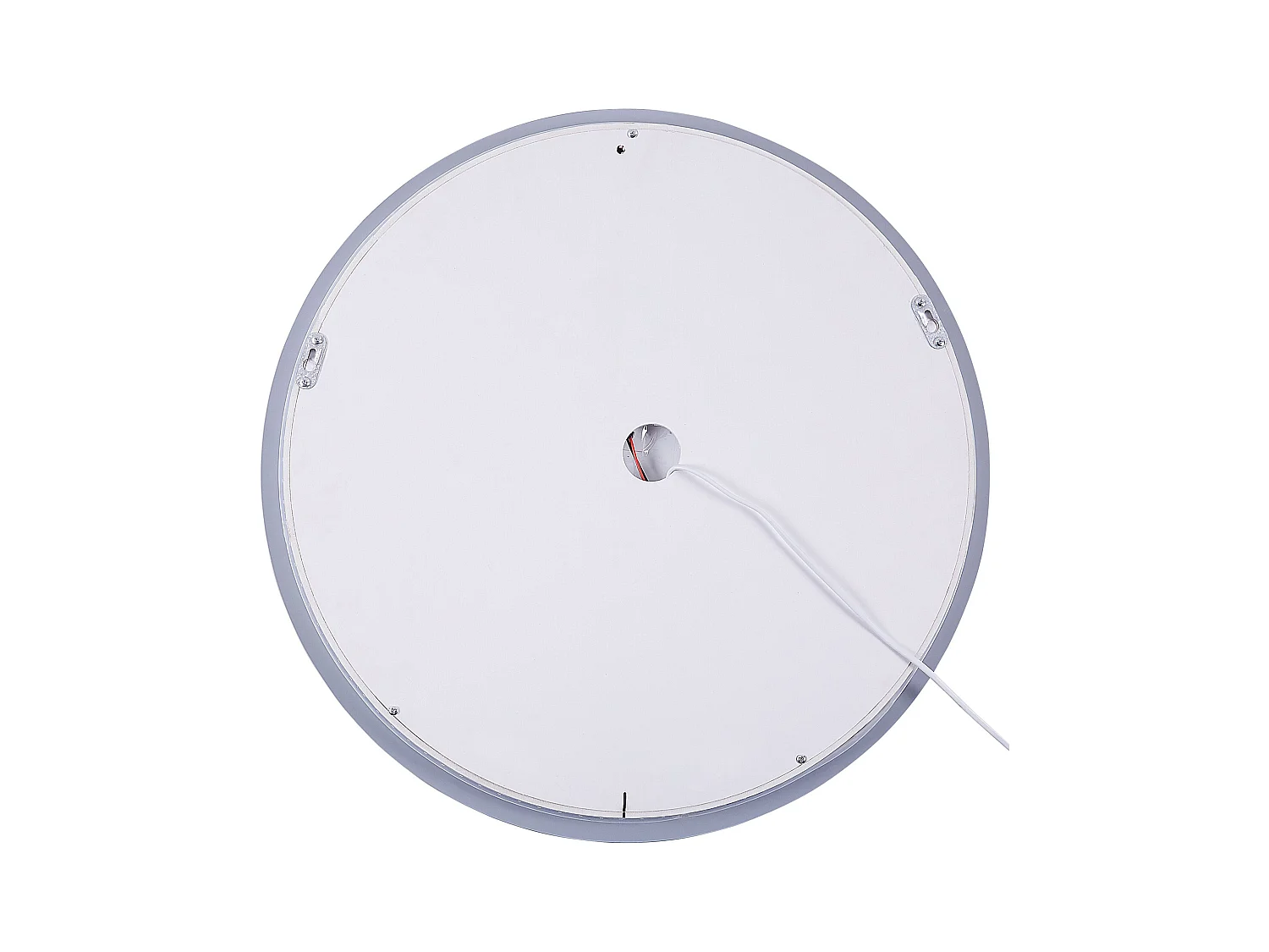 Lustro łazienkowe LED CALLAC 60 cm 60 cm Srebrny