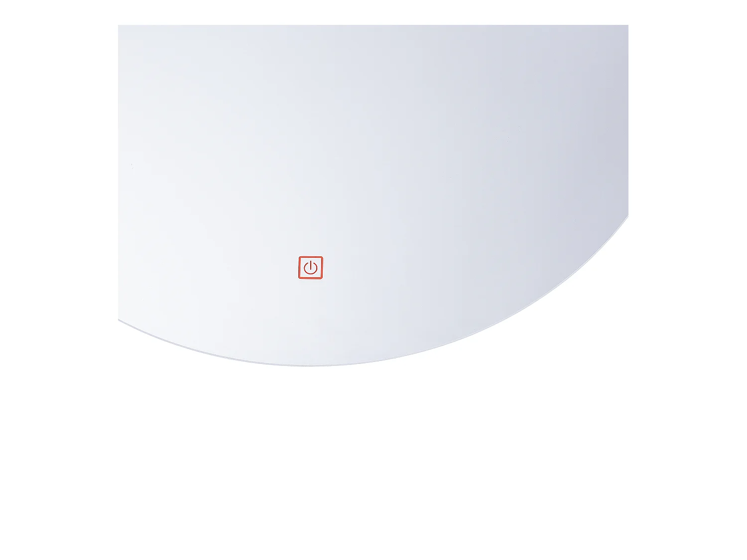 Lustro łazienkowe LED CALLAC 60 cm 60 cm Srebrny