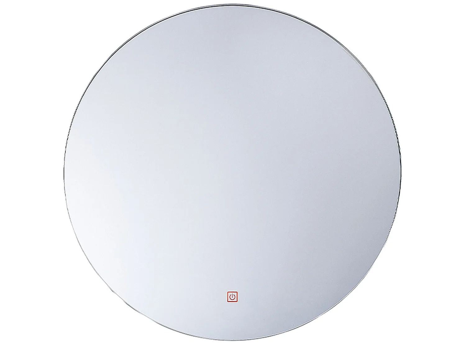 LED Bathroom Mirror CALLAC 60 cm 60 cm Silver