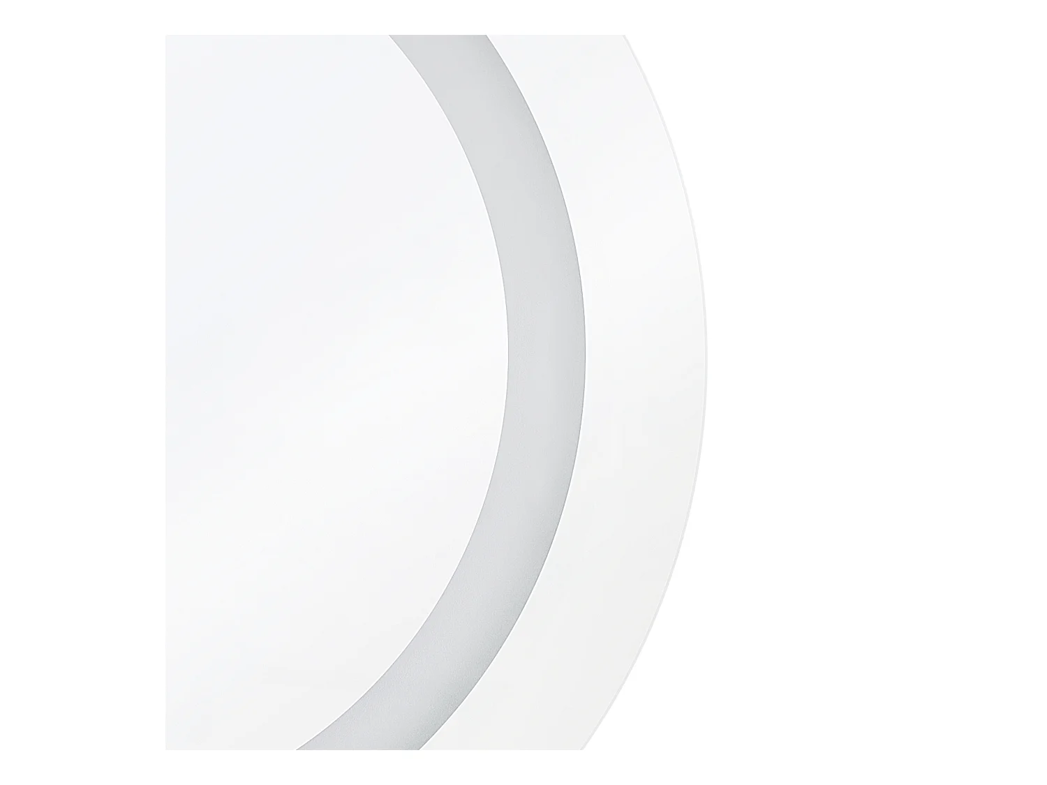 Espelho LED para casa de banho SELUNE 58 cm 58 cm Prateado