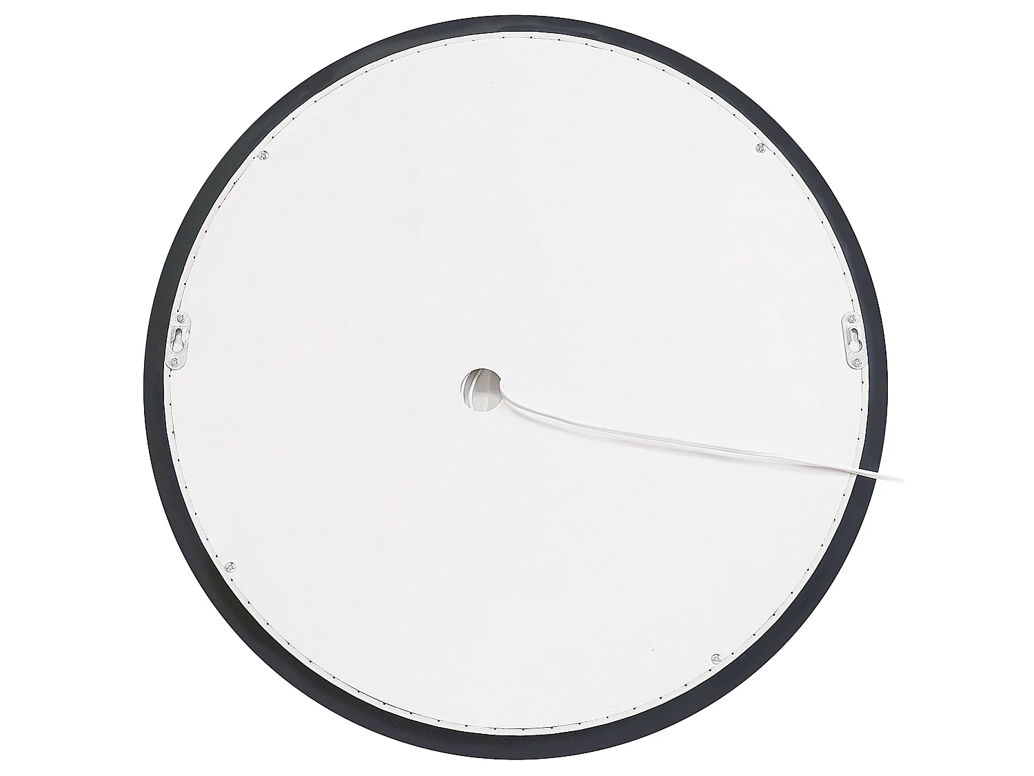 Miroir de salle de bain LED SELUNE 58 cm 58 cm Argenté
