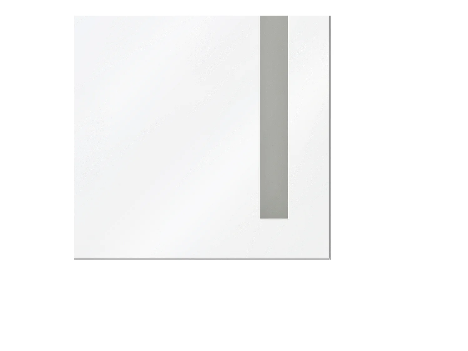 Espejo LED de baño MARTINET 70 cm 90 cm Plateado