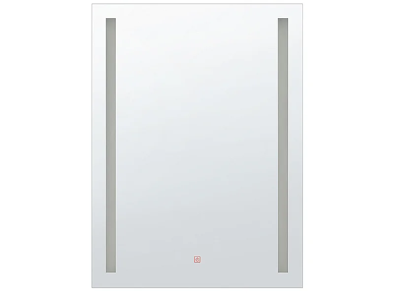 LED-Badezimmer-Spiegel MARTINET 70 cm 90 cm Silber