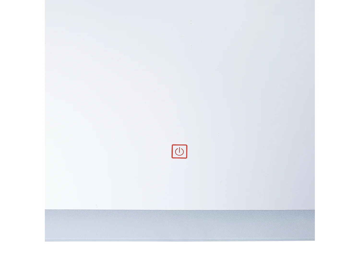 Miroir de salle de bain LED CORROY 80 cm 60 cm Argenté