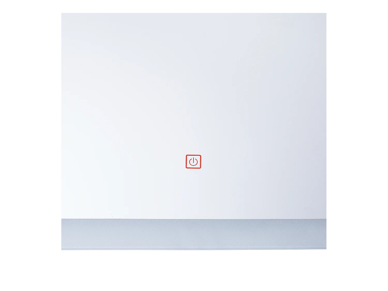 Badspiegel silber LED-Beleuchtung rechteckig 80x60 cm Antibeschlagsystem Corroy