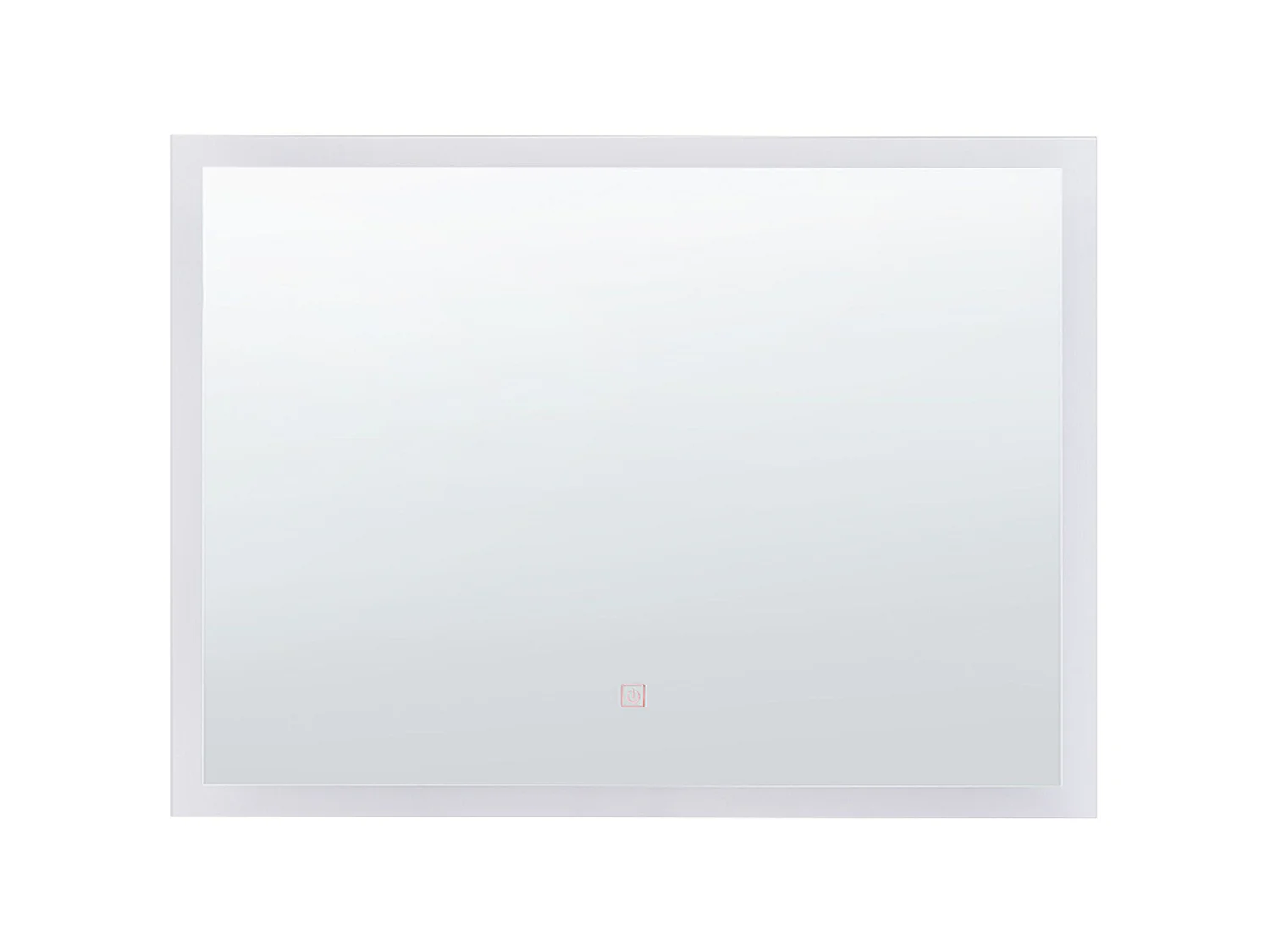 LED Bathroom Mirror ADOUR 80 cm 60 cm Silver