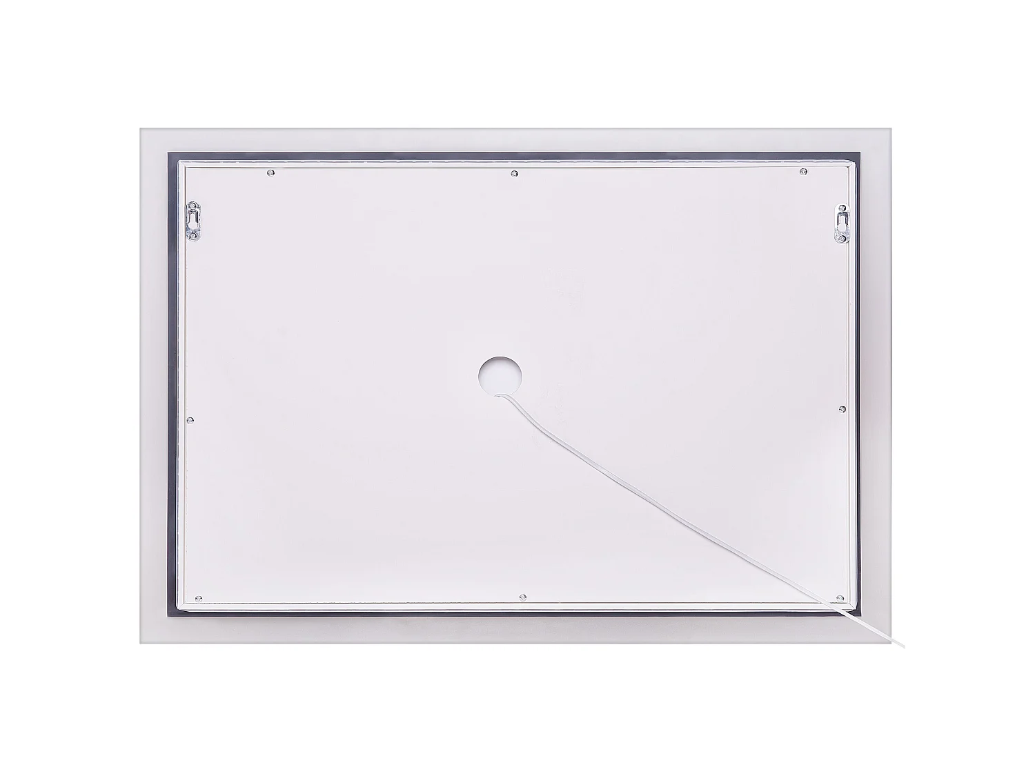 LED badkamerspiegel ADOUR 80 cm 60 cm Zilver