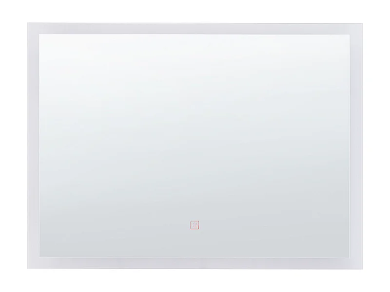 Miroir de salle de bain LED ADOUR 80 cm 60 cm Argenté