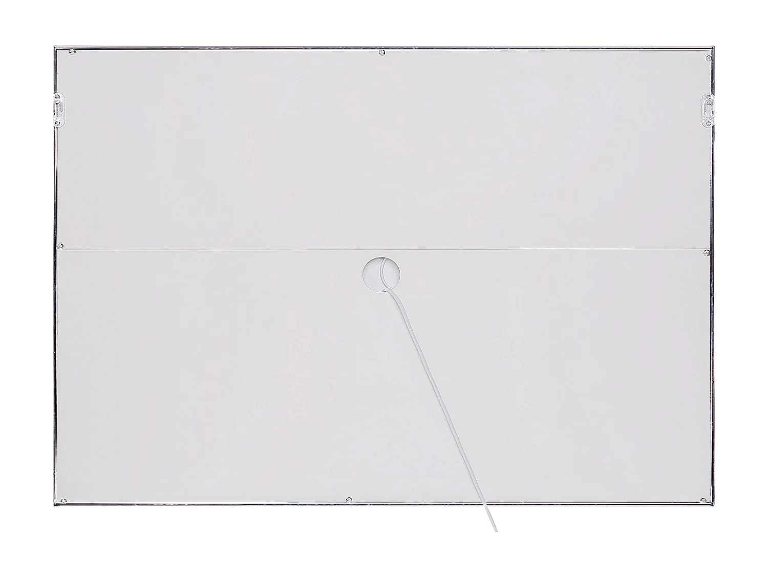 LED badkamerspiegel ARGENS 80 cm 60 cm Zilver