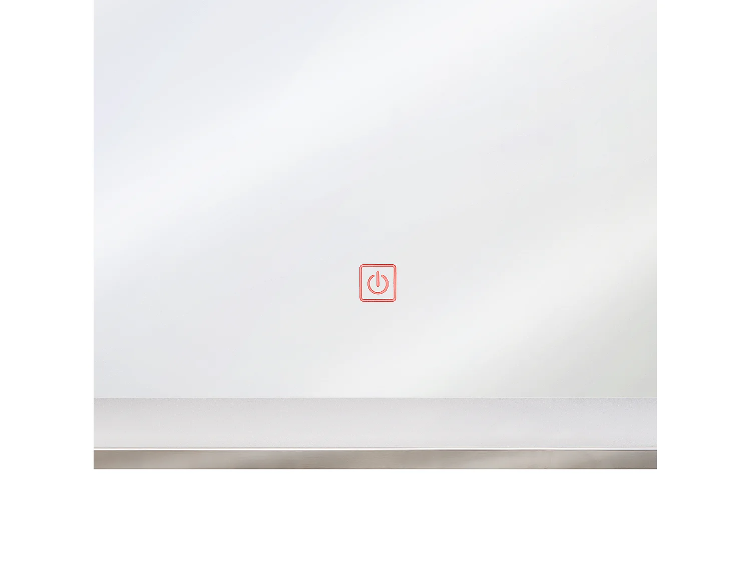 Miroir de salle de bain LED ARGENS 80 cm 60 cm Argenté