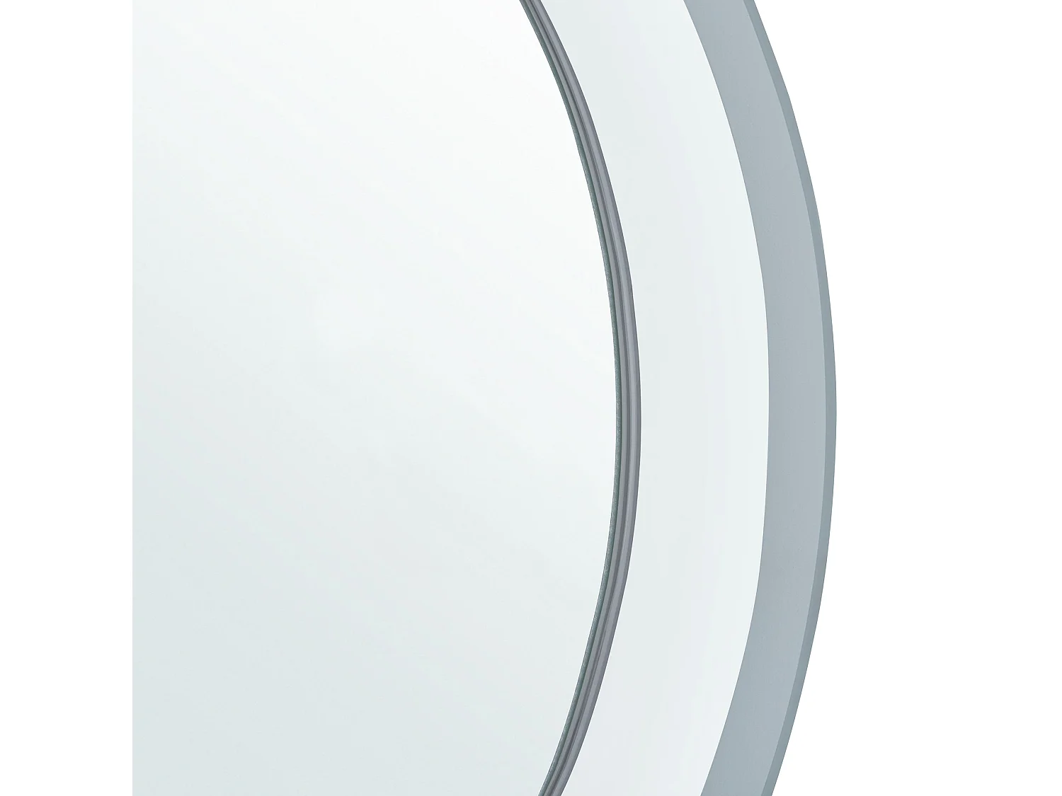 Makeup Mirror BRINAY 58 cm 58 cm Silver