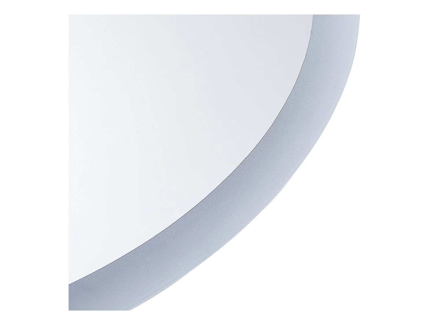 Specchio da bagno con luce LED VIRIAT 60 cm 80 cm Argento