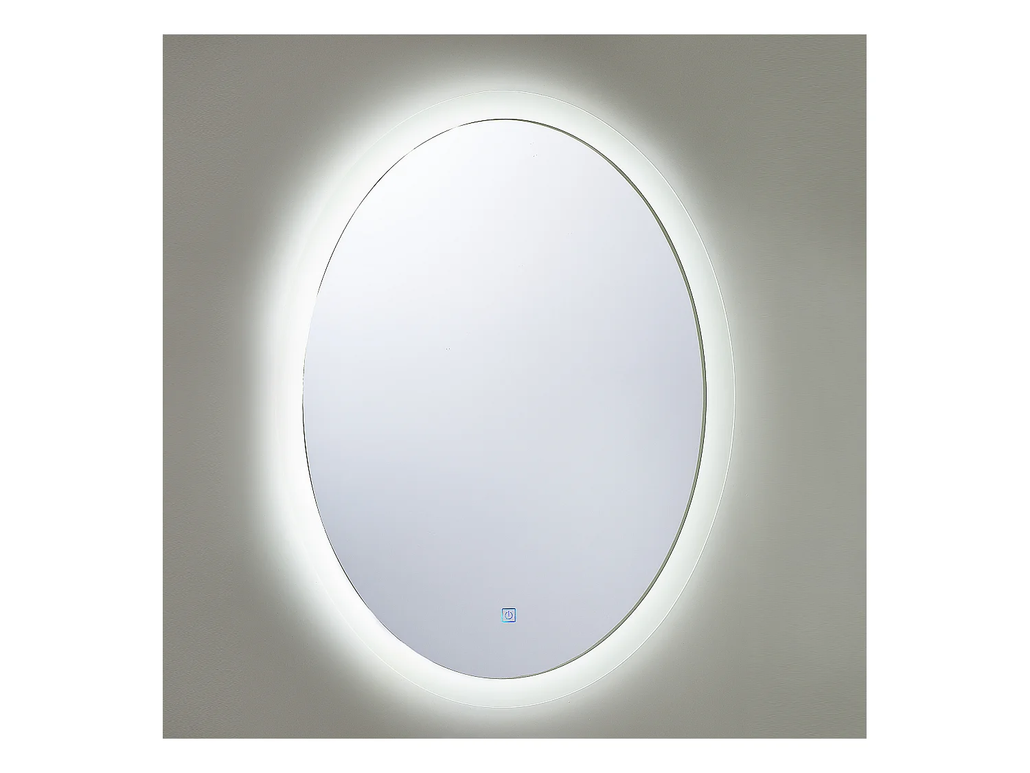 LED badkamerspiegel VIRIAT 60 cm 80 cm Zilver