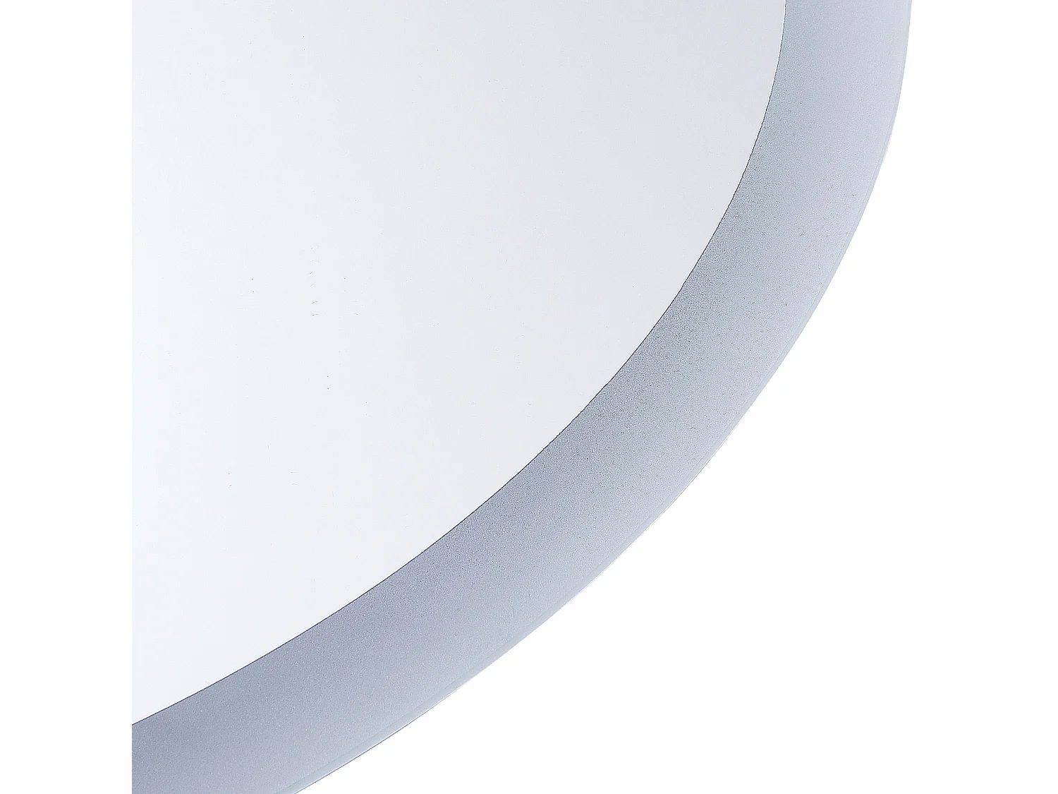 Specchio da bagno con luce LED VIRIAT 60 cm 80 cm Argento