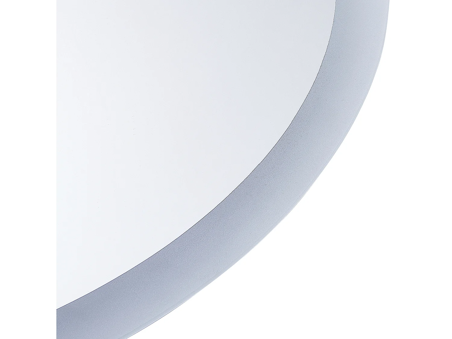 Specchio da bagno con luce LED VIRIAT 60 cm 80 cm Argento