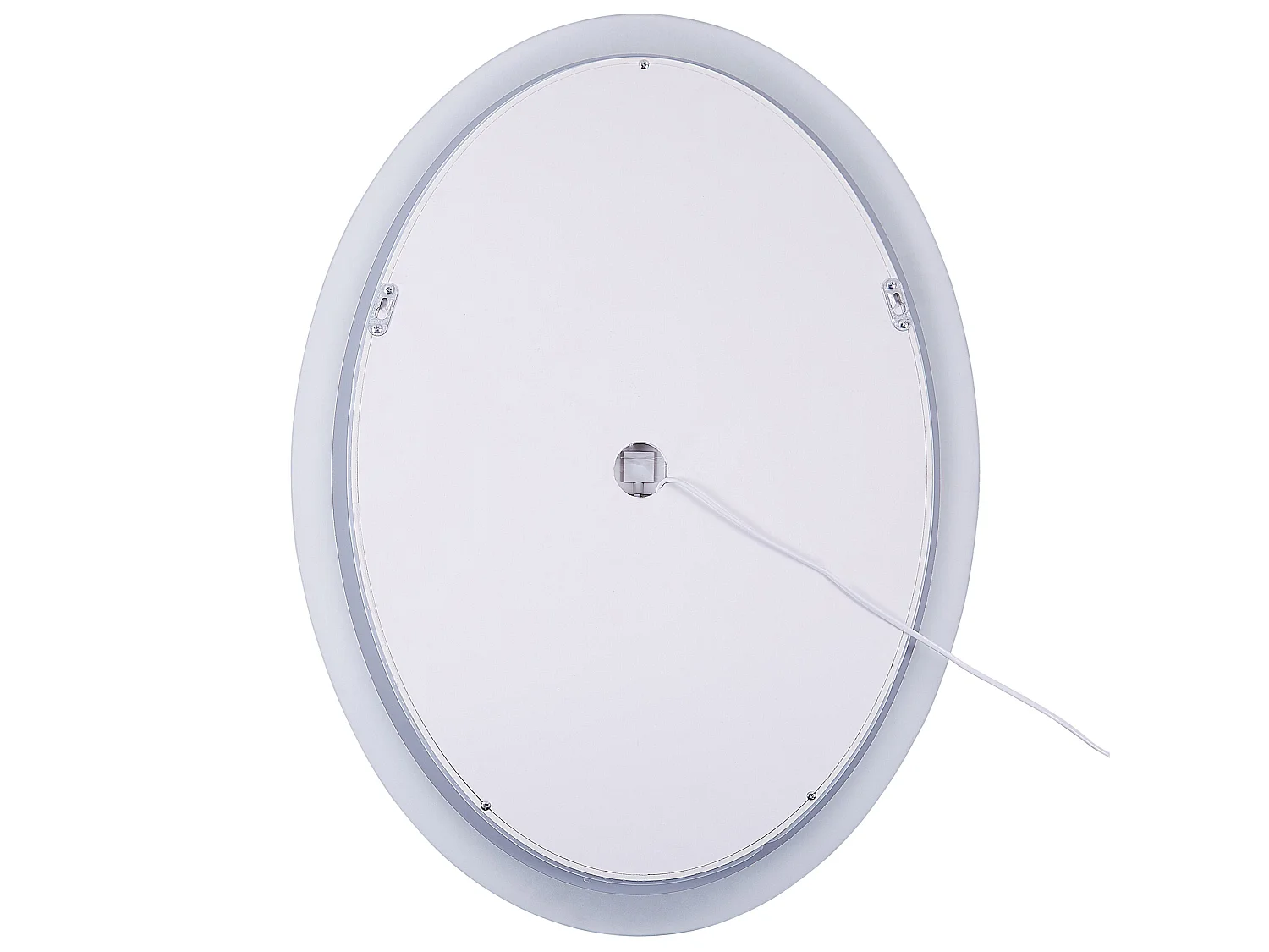 LED-Badezimmer-Spiegel VIRIAT 60 cm 80 cm Silber