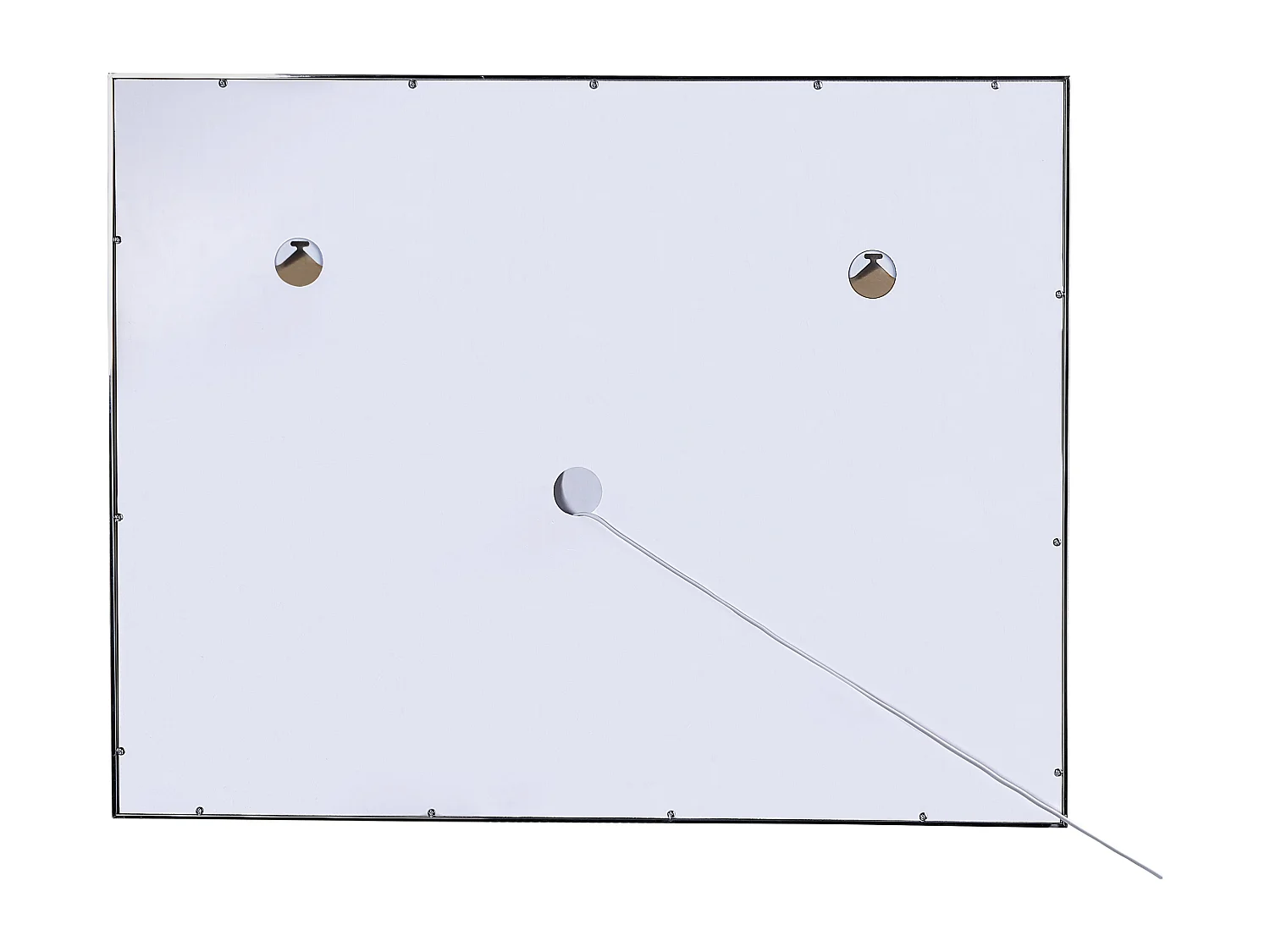 LED badkamerspiegel ARGENS 90 cm 70 cm Zilver