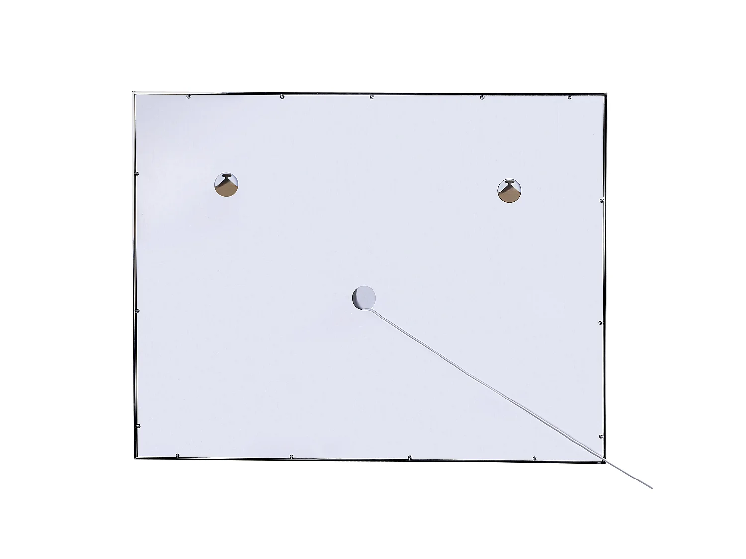 LED badkamerspiegel ARGENS 90 cm 70 cm Zilver