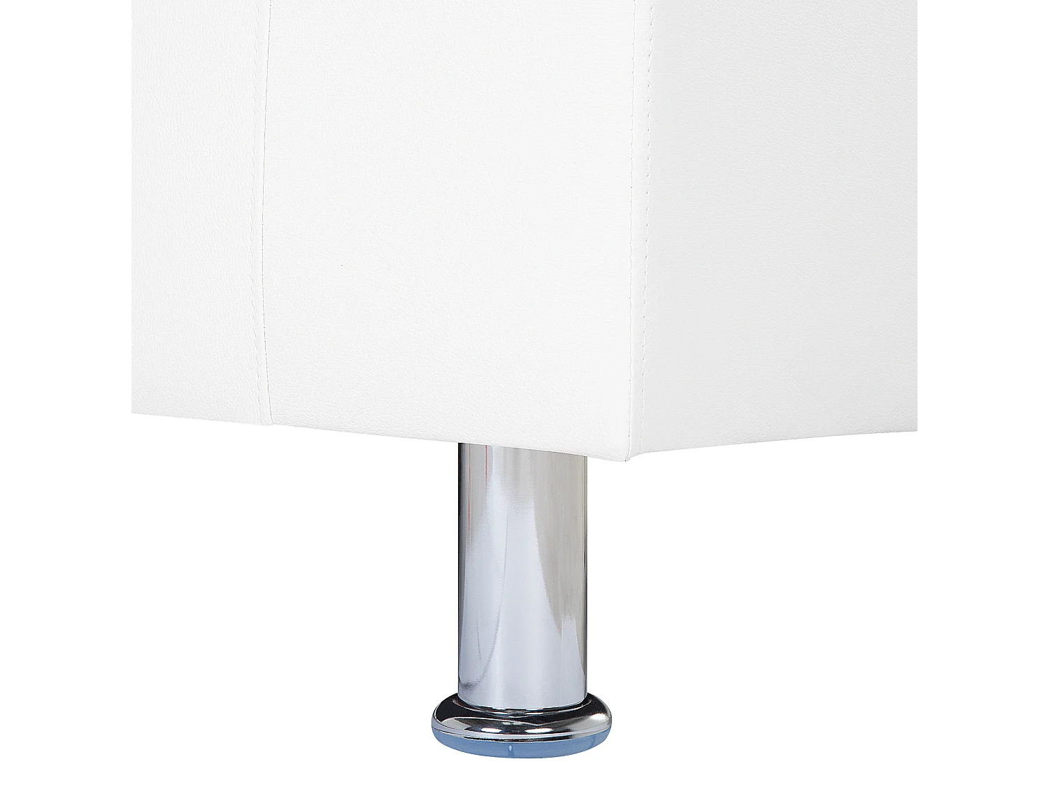 Canapé 3 places FLORO Cuir PU Blanc