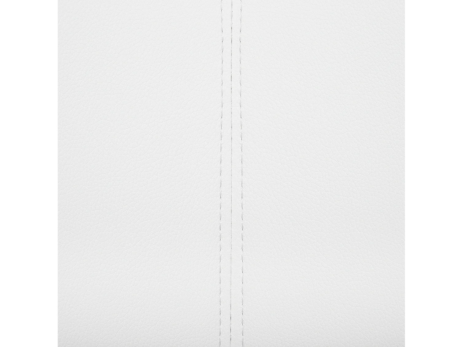 Canapé 3 places FLORO Cuir PU Blanc