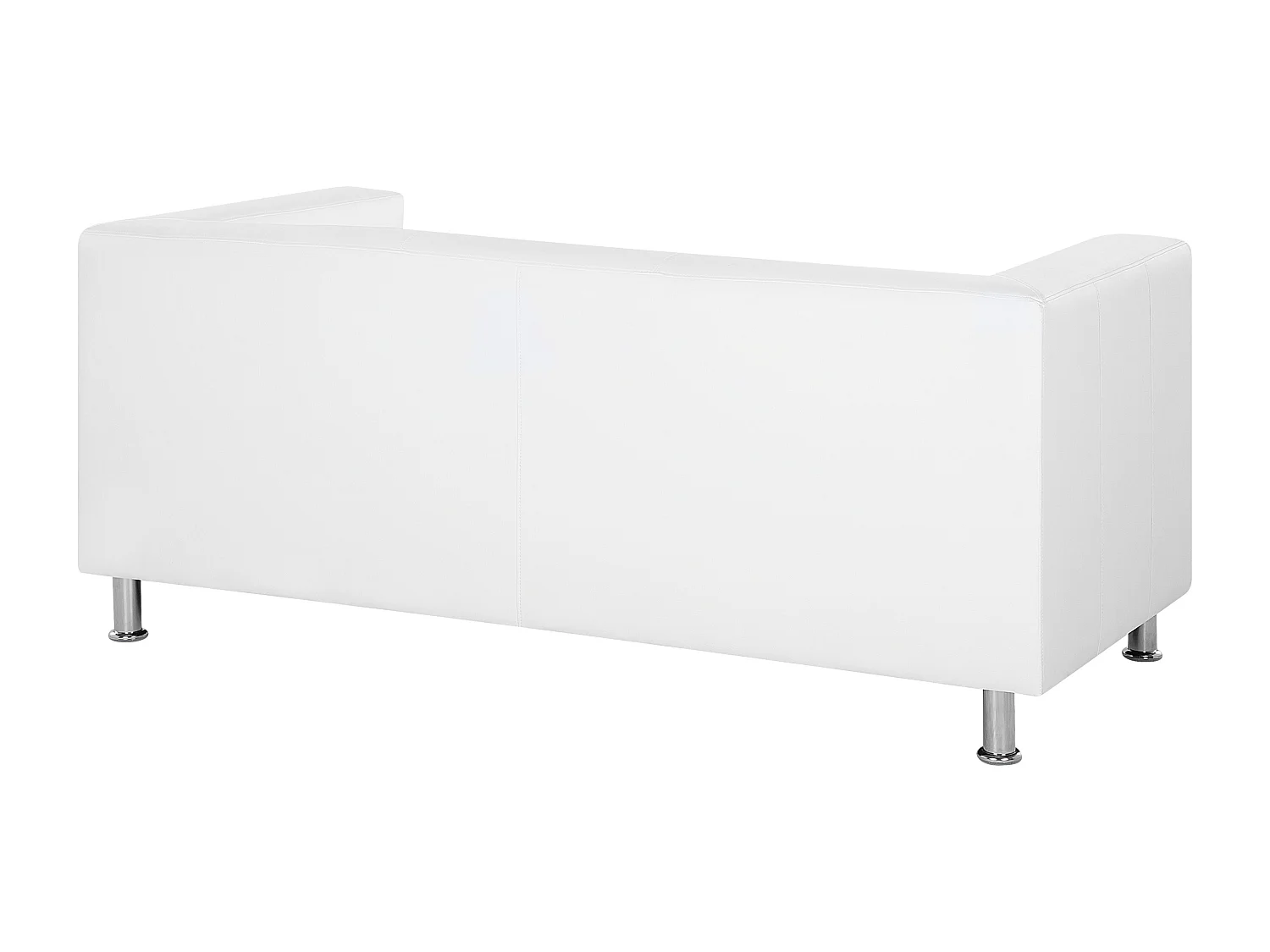 Bank FLORO Kunstleer Wit 3-zitter